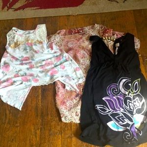 3 woman shirts